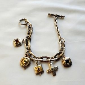 Konstantino style Charm Bracelet.